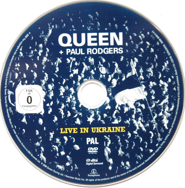 Queen And Paul Rodgers  Live In Ukraine : DVD